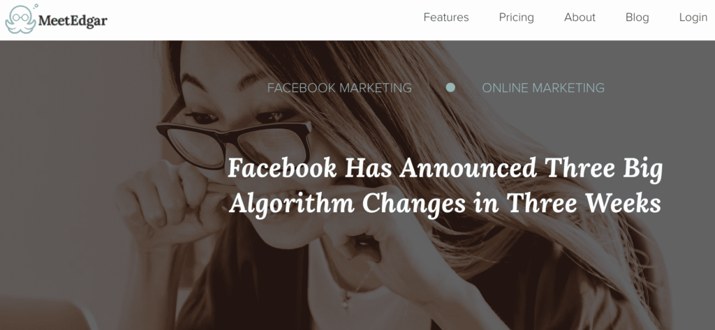 Evergreen content example - not evergreen blog post 