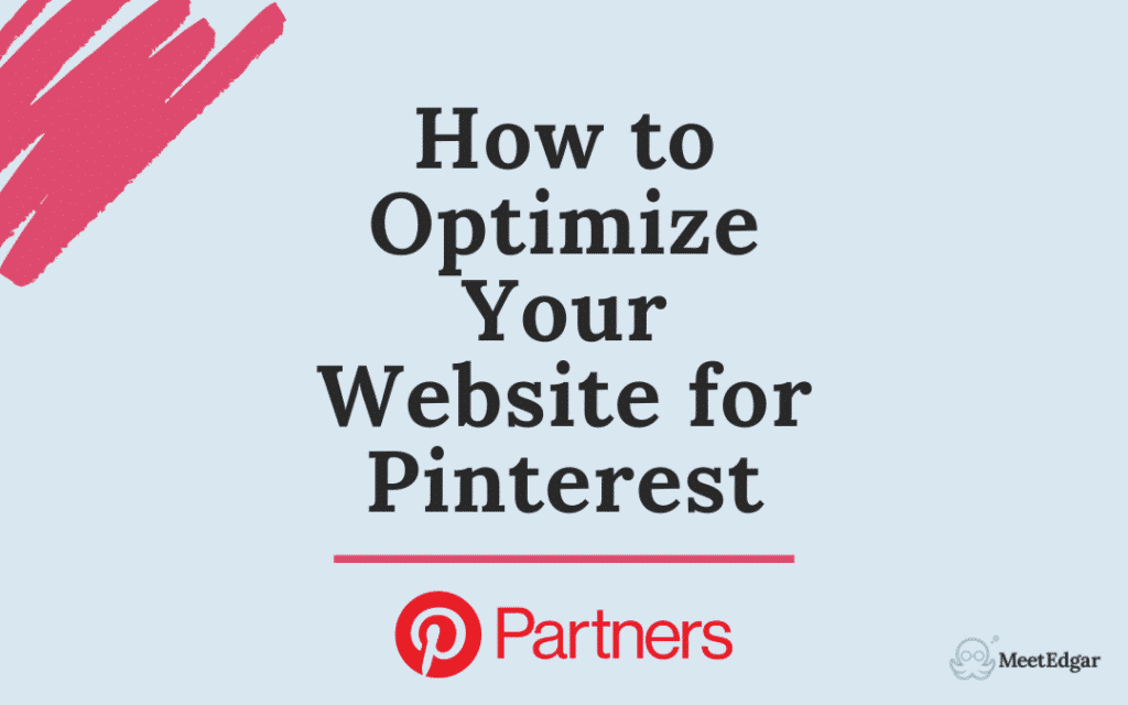 optimize website for pinterest main image