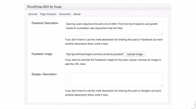 Yoast open graph plugin