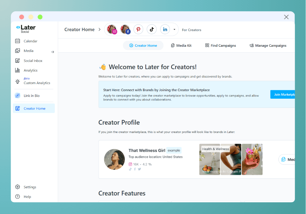 Later app