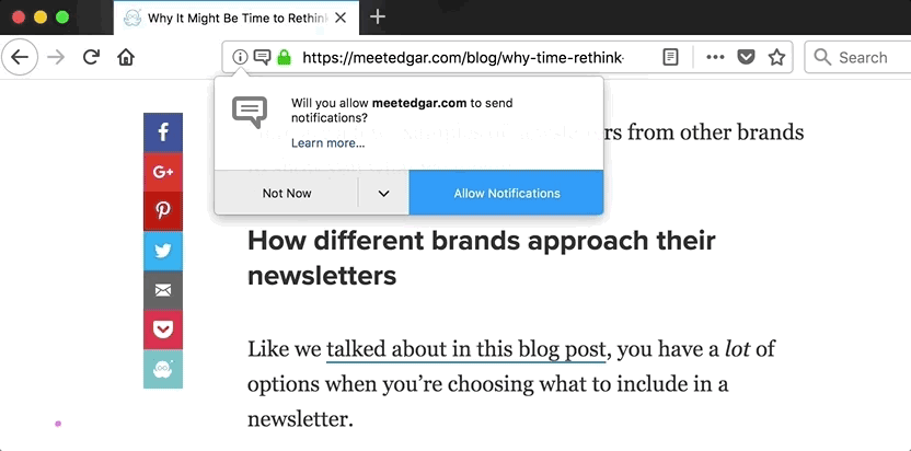 Web Push Notification