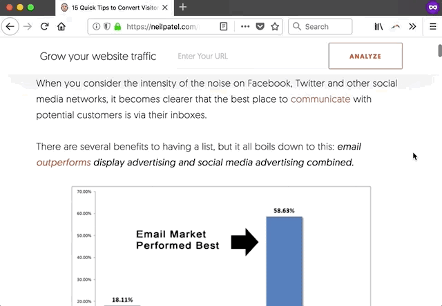 Opt-in offering a free download