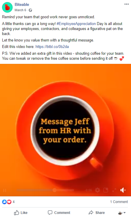 biteable facebook example