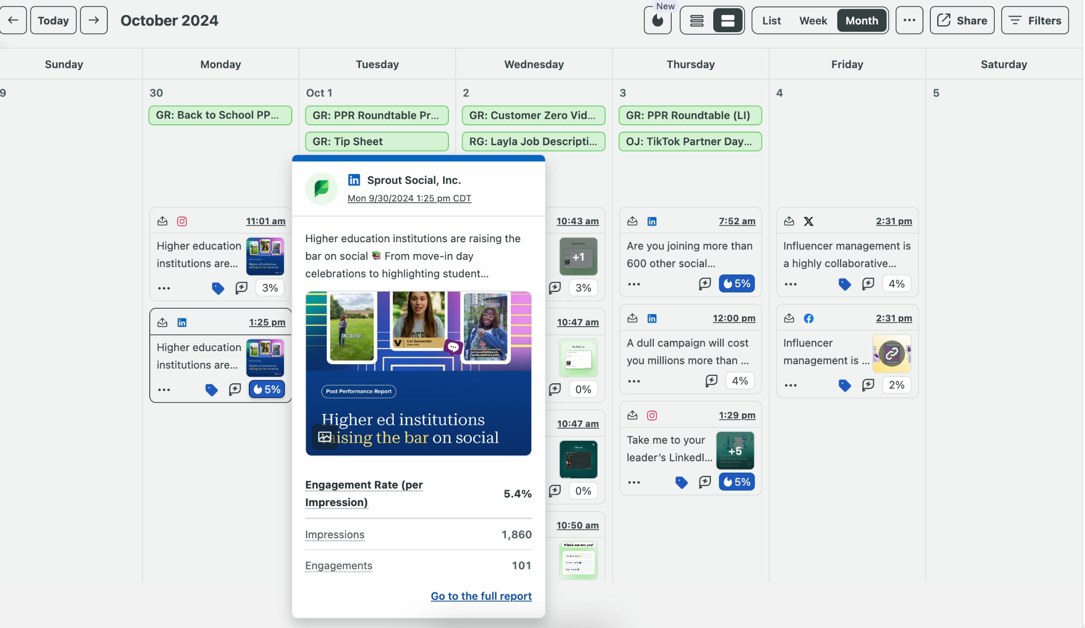 Sprout Social Screenshot