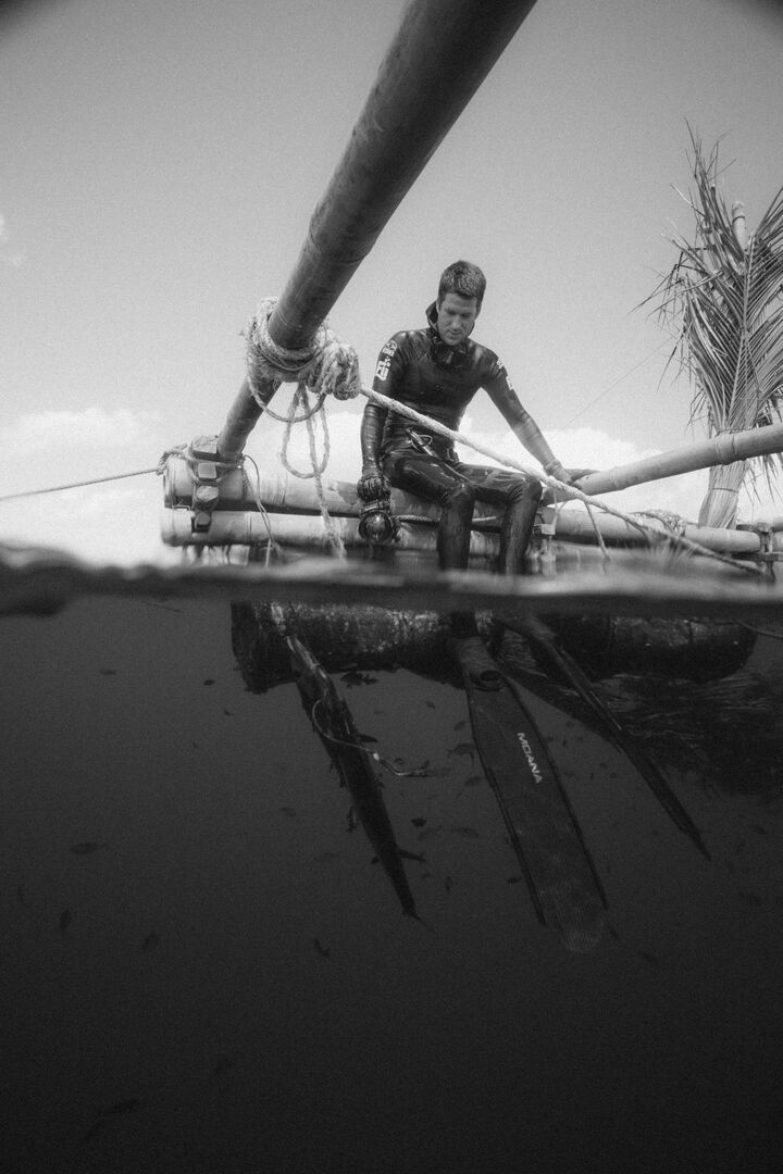 Cameron Kirkconnell spearfishing