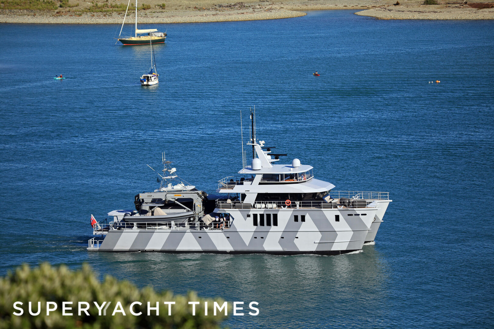 The Beast yacht cruising in Nelson 
