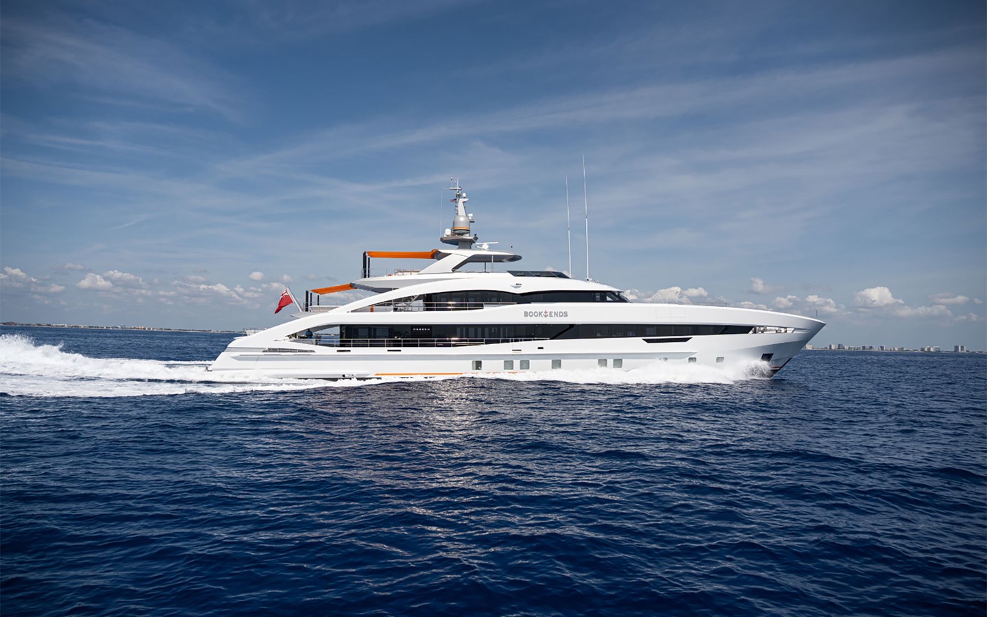 BOOK ENDS yacht hero image