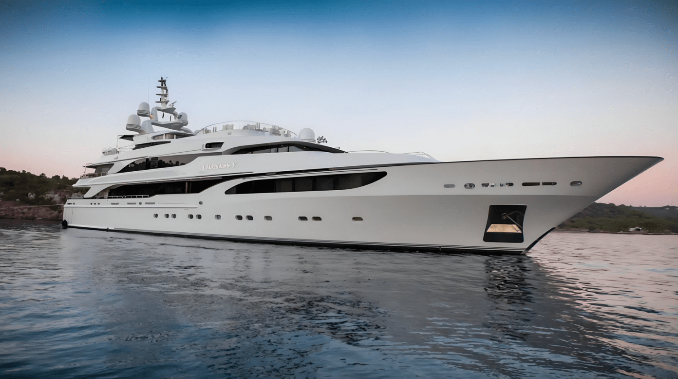 LIONESS V yacht hero image