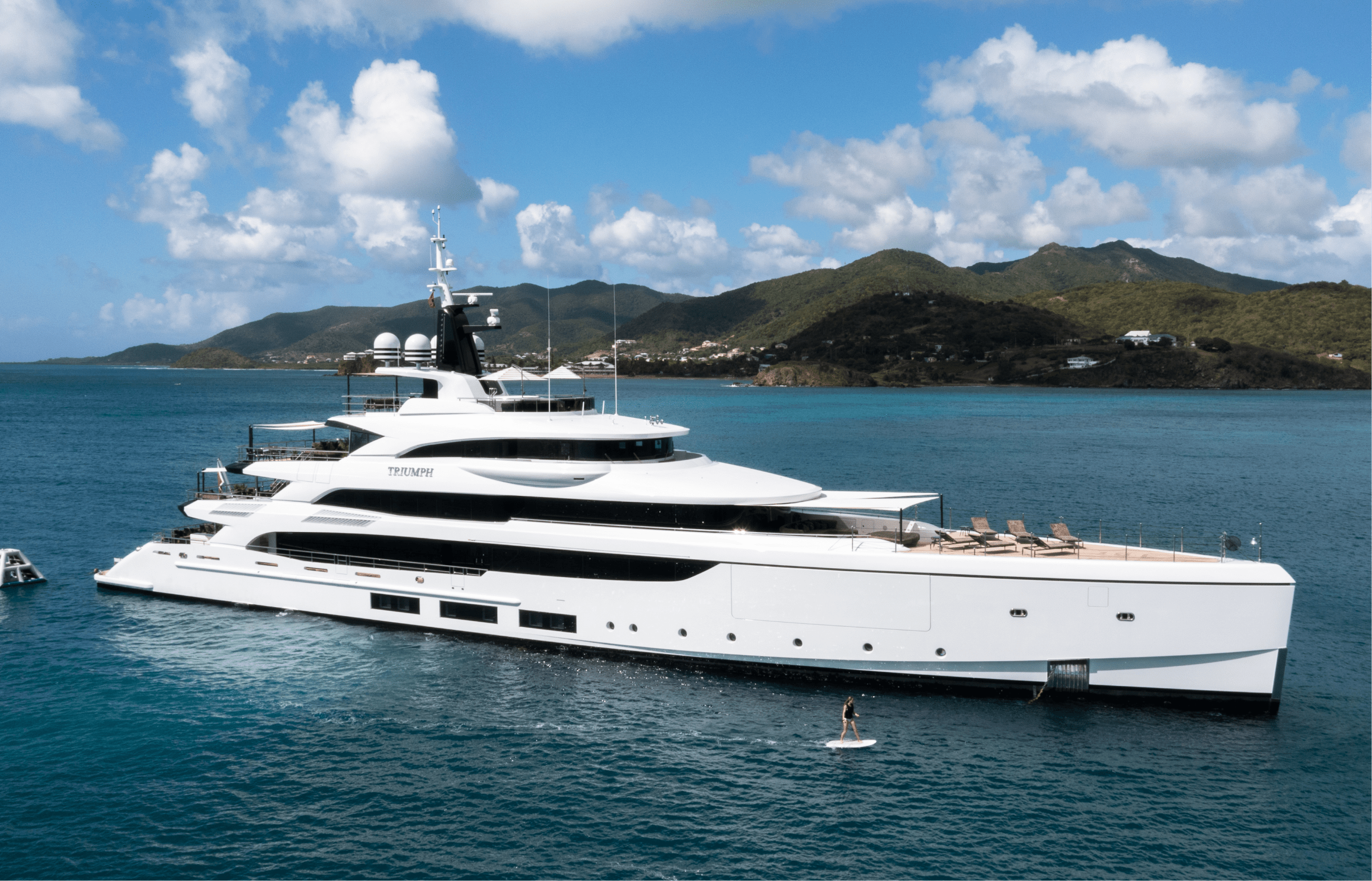 TRIUMPH yacht hero image