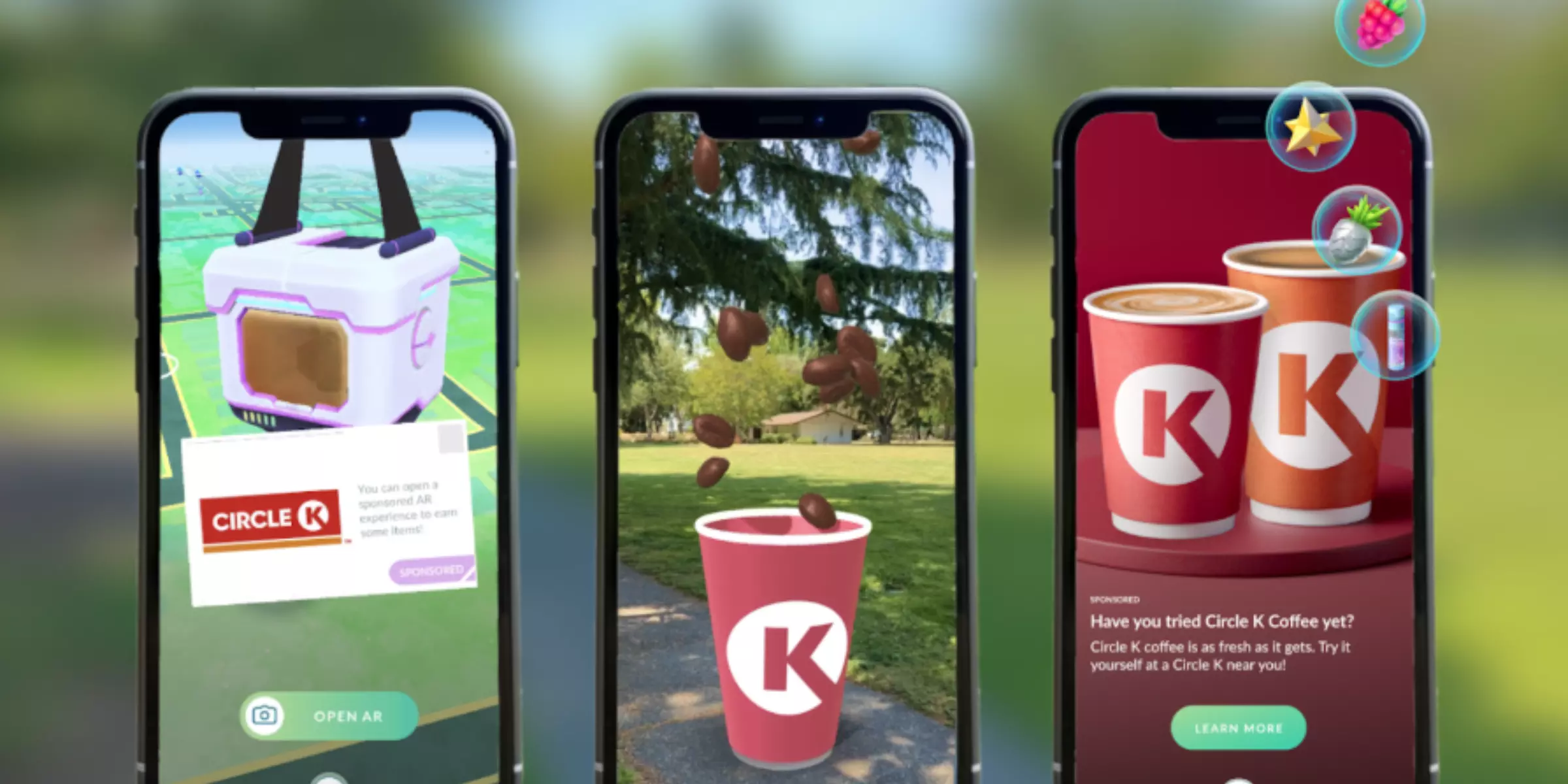 Circle K & Niantic - pokémon go rewarded AR