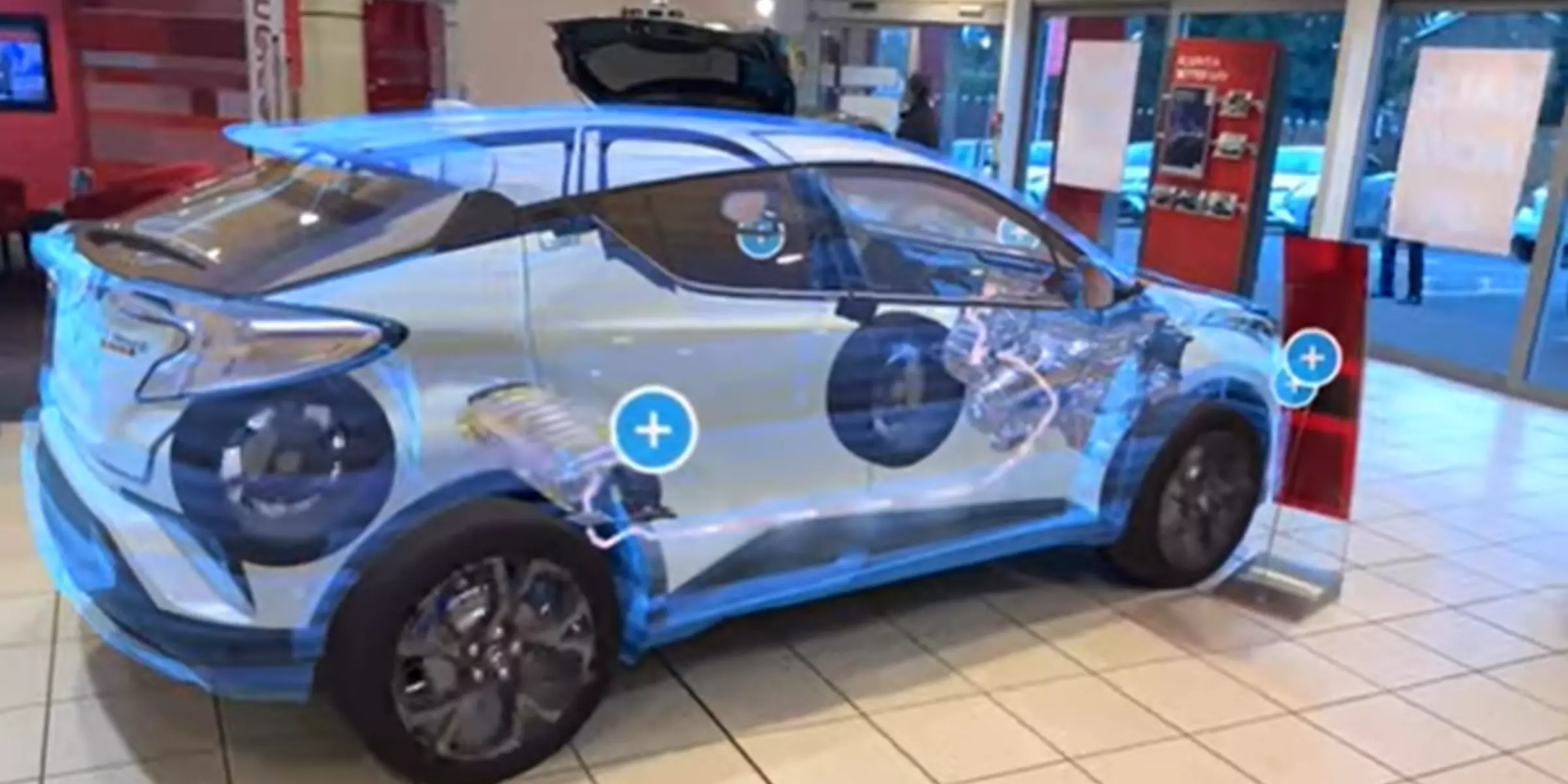 Toyota’s AR vehicle visualization and test drive