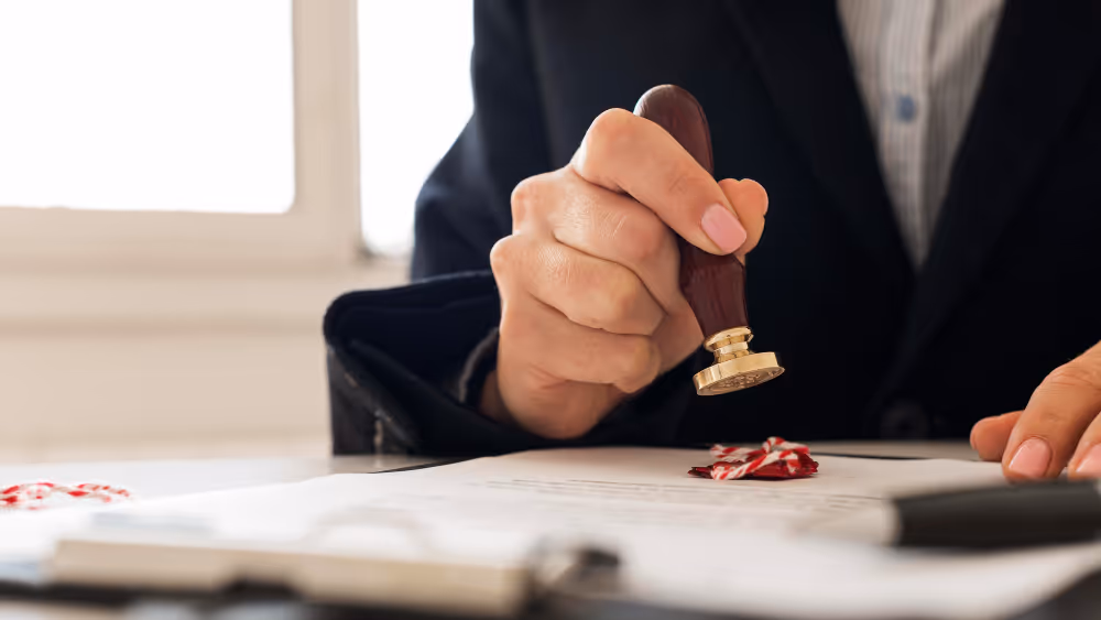 Stamping and sealing of the approved solar permit