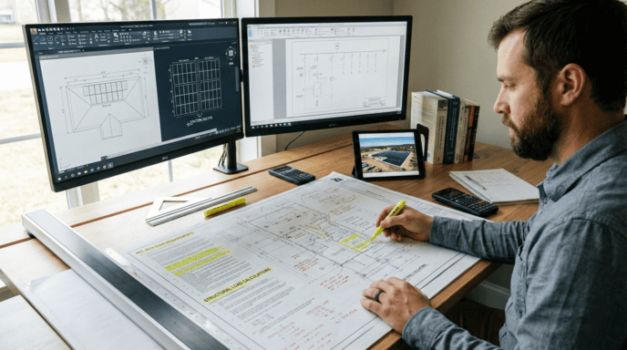 man in front of the computer