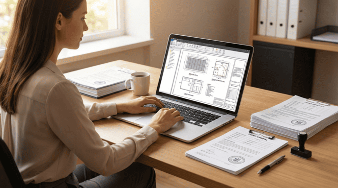 woman busy working on laptop