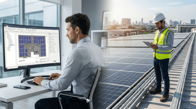 engineer and office worker