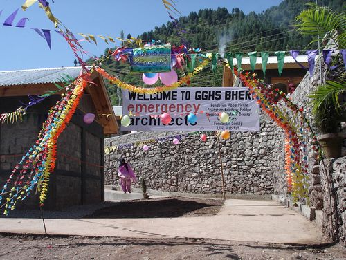 Séisme et projets dans la région du Cachemire