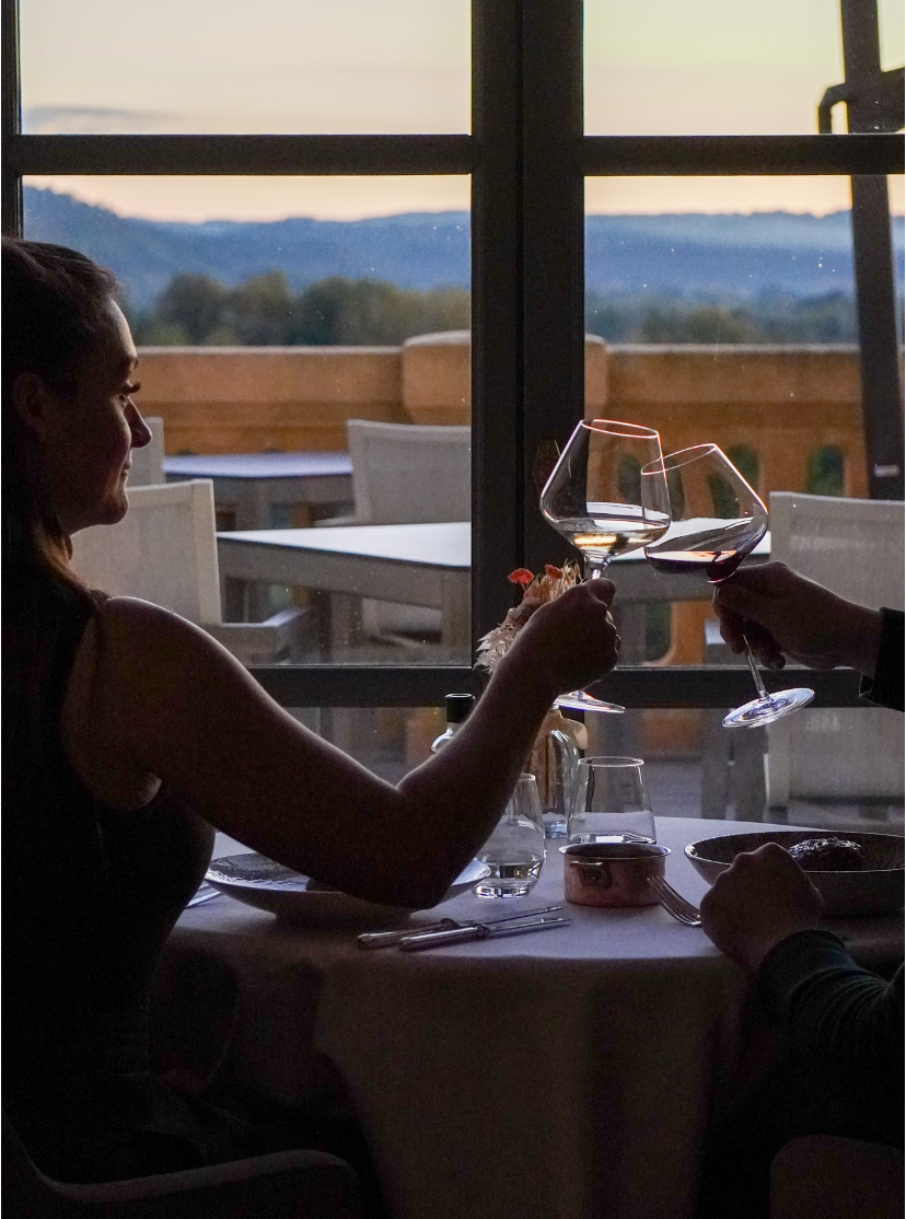 Repas du restaurant M Domaine de Rochebois 4*