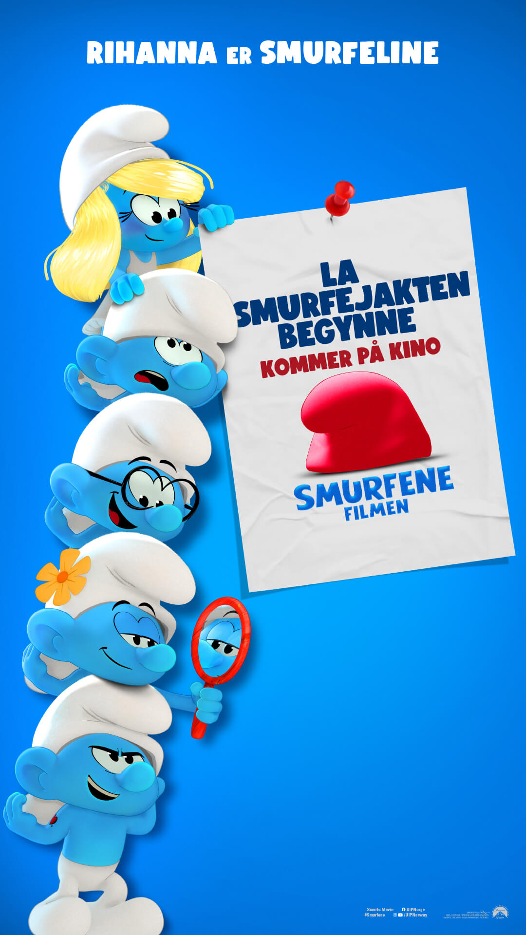 Smurfene: Filmen (Norsk tale, Norsk tekst)