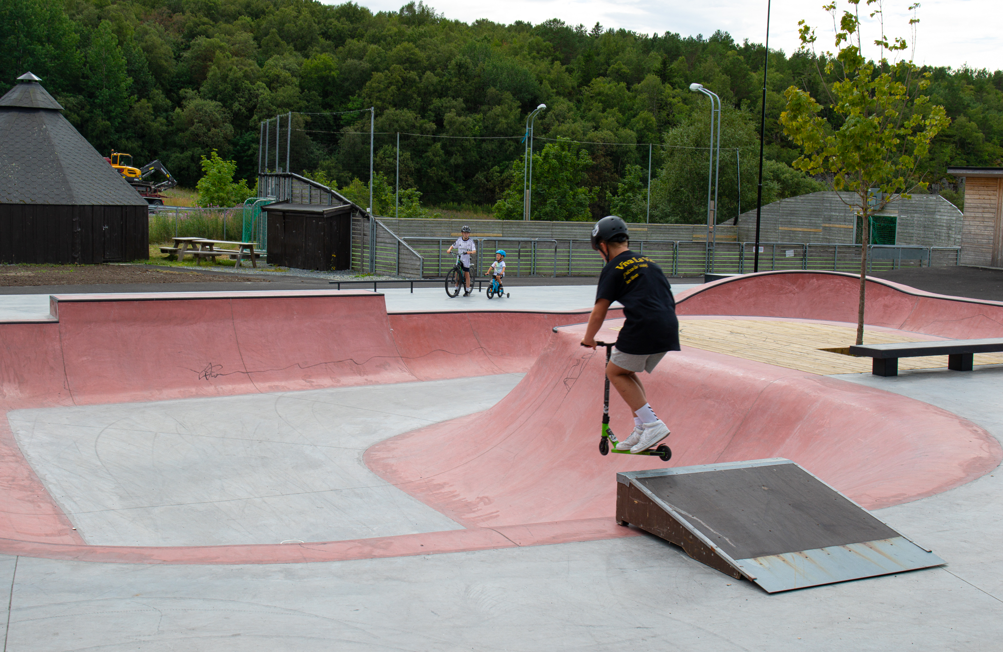 Invitasjon til åpning av nytt skateanlegg