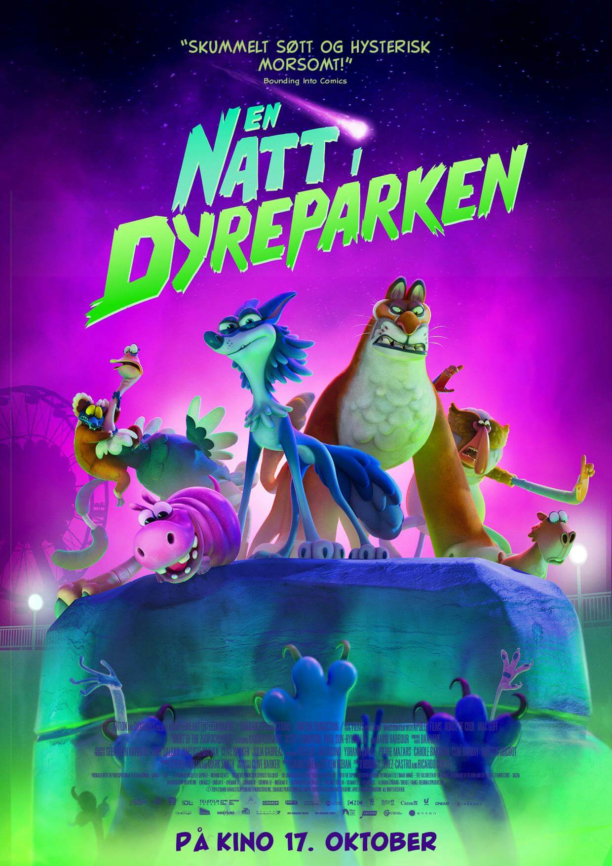 En natt i dyreparken