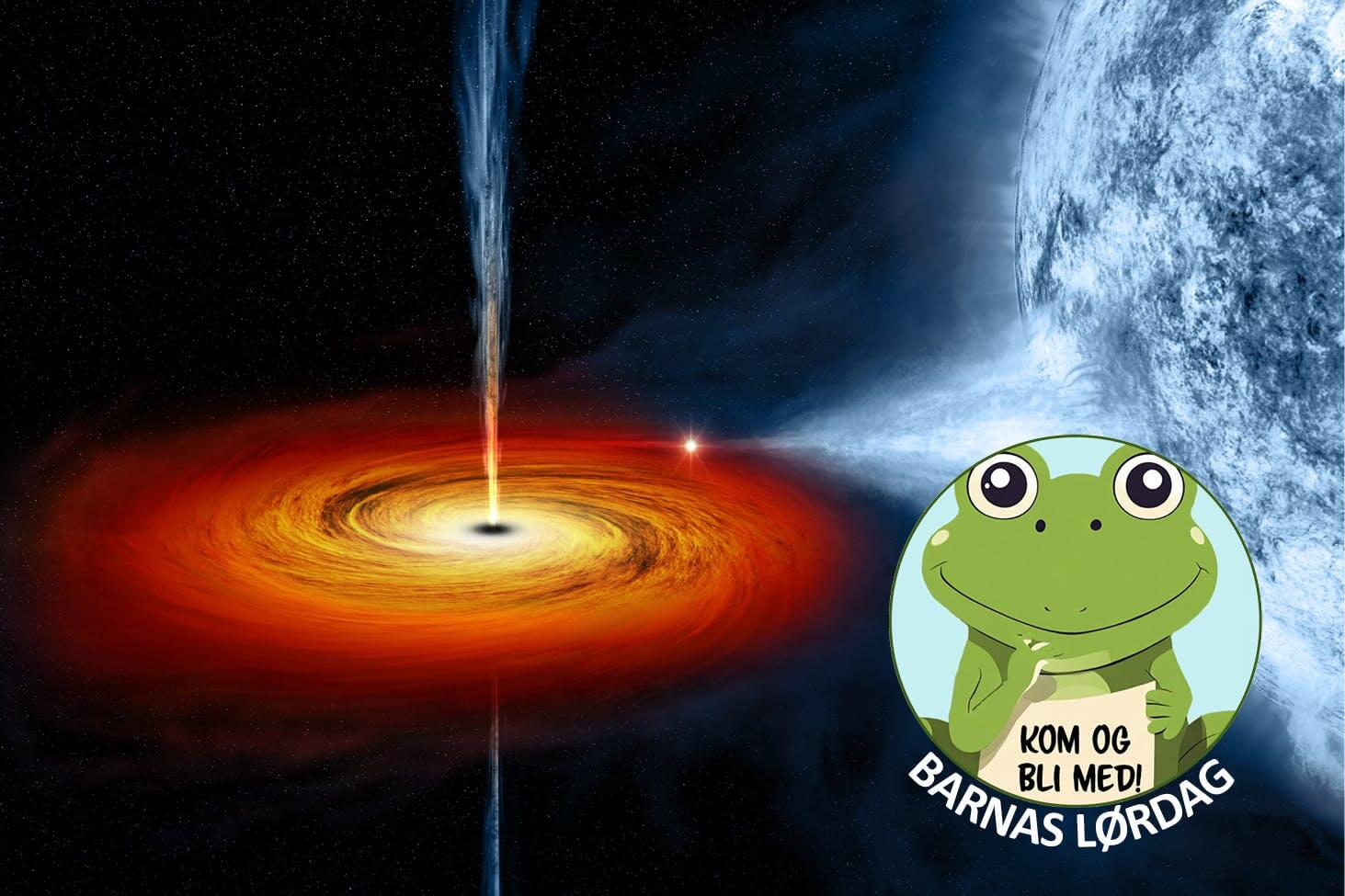 Barnas lørdag: Kosmiske mysterier med astrofysiker Knut Jørgen Røed Ødegaard