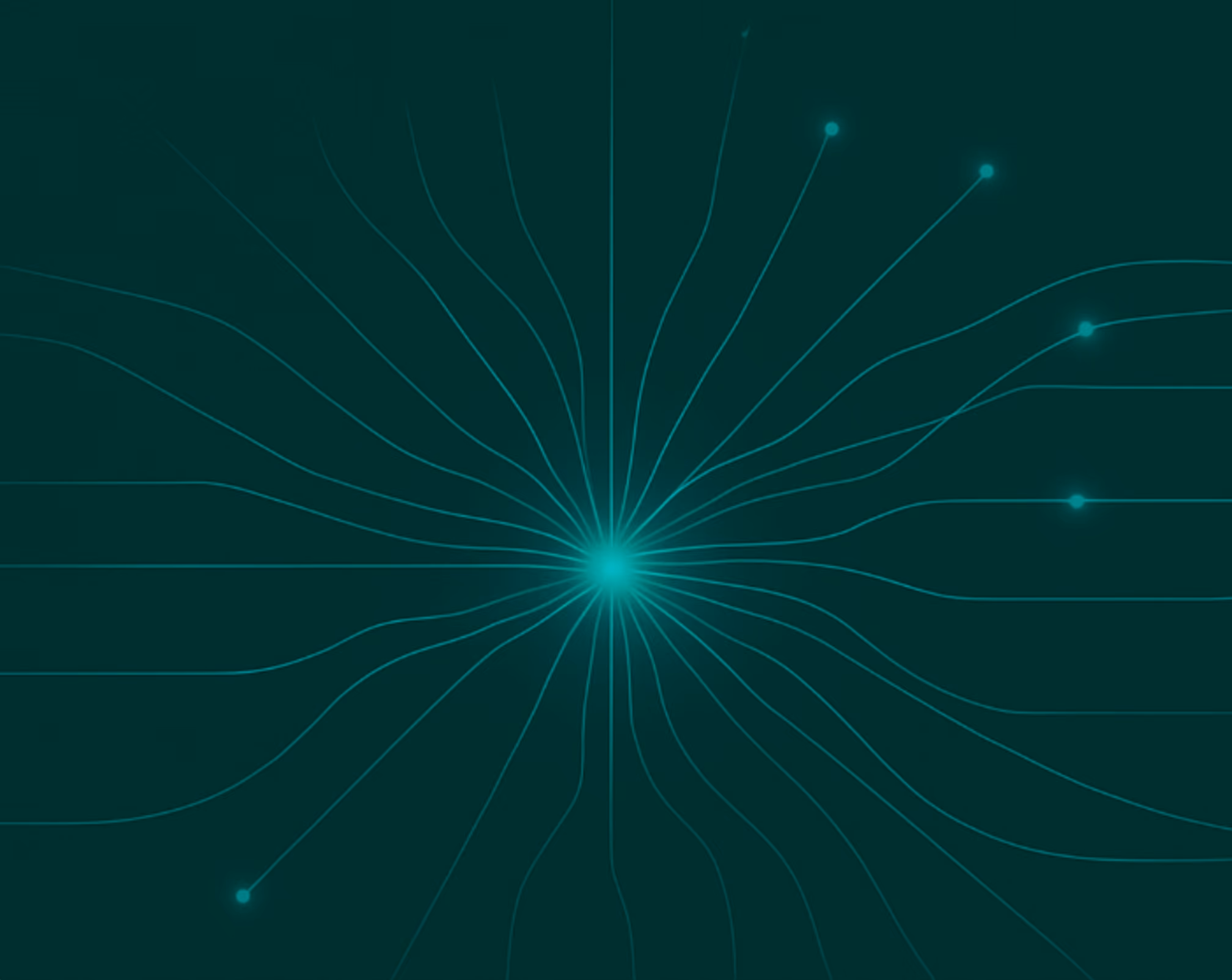 Abstract data points visualization graphic