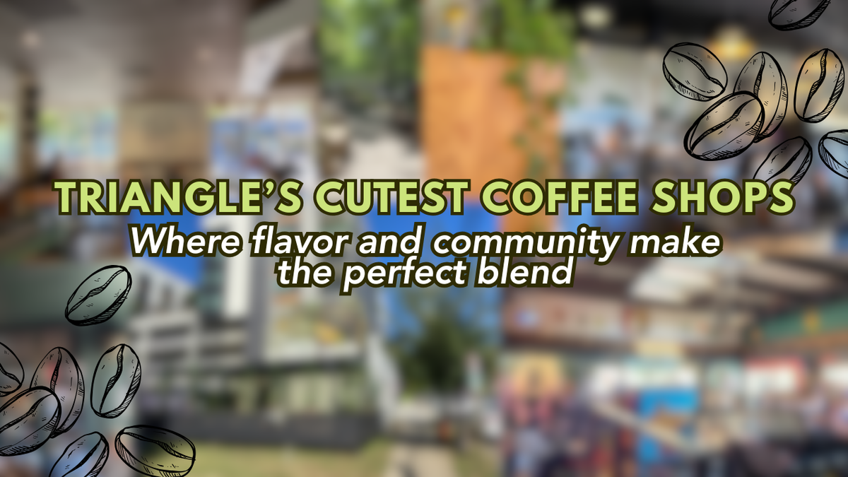 From unique drinks and desserts to community-driven spaces, here are some of the top cutest coffee shops in the Triangle. 