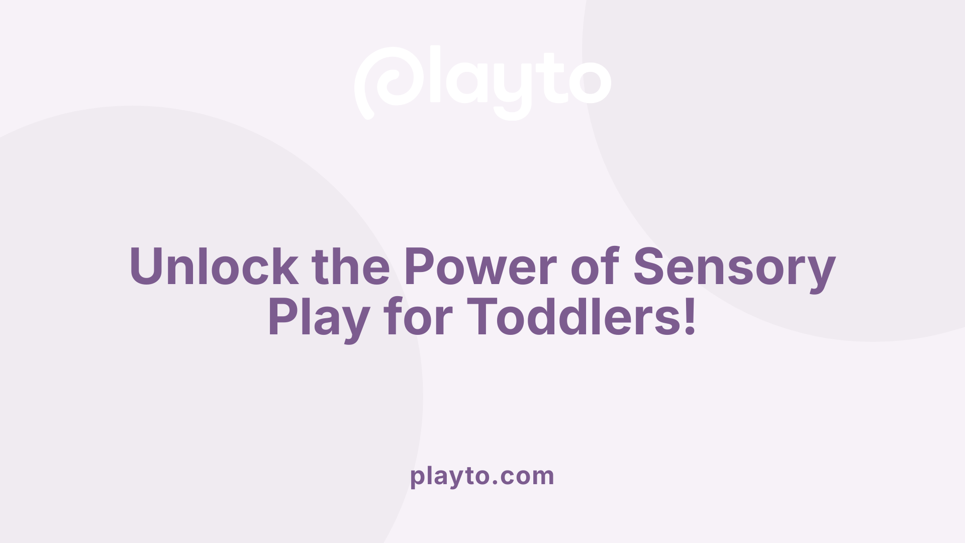 Unlock the Power of Sensory Play for Toddlers!