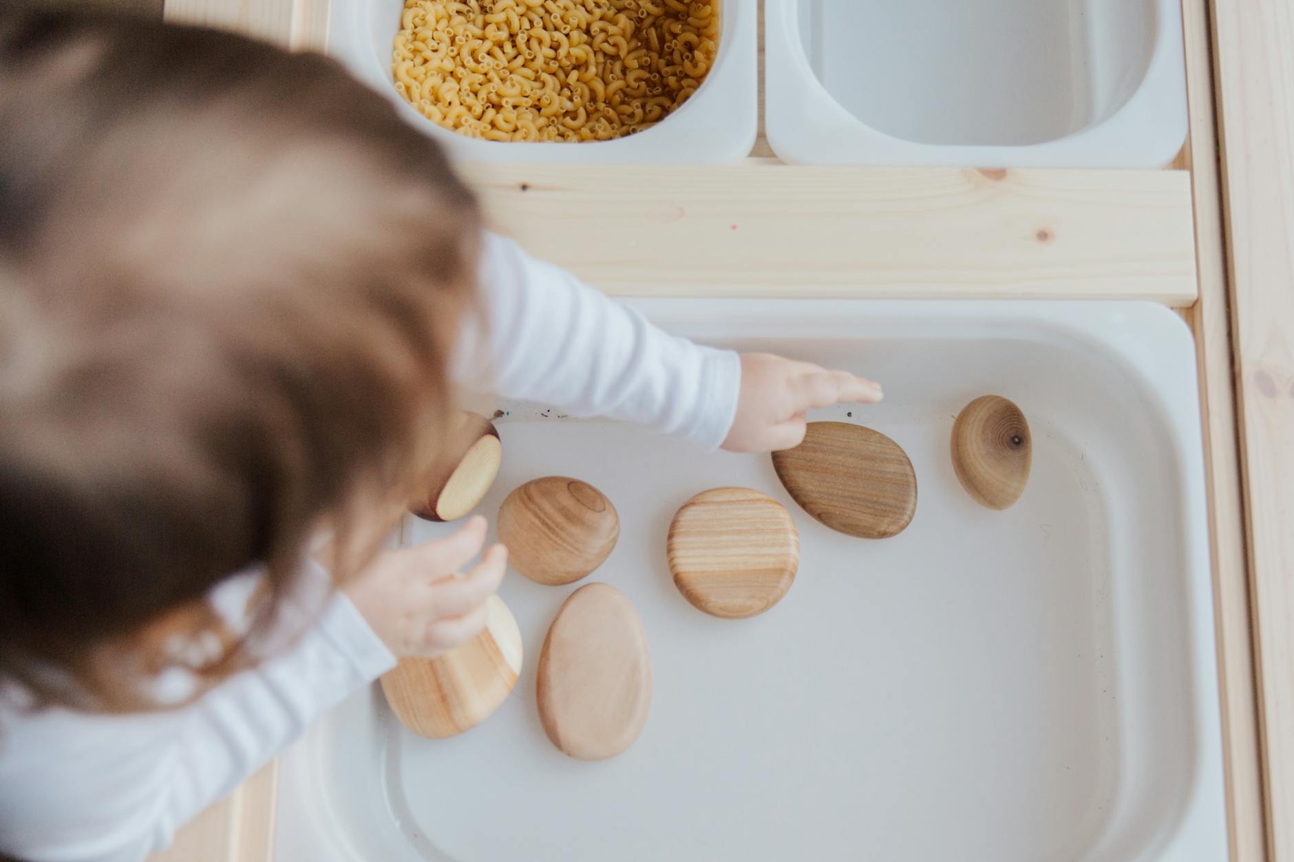 Fine Motor Skills with Sensory Craft Bins in Daycare
