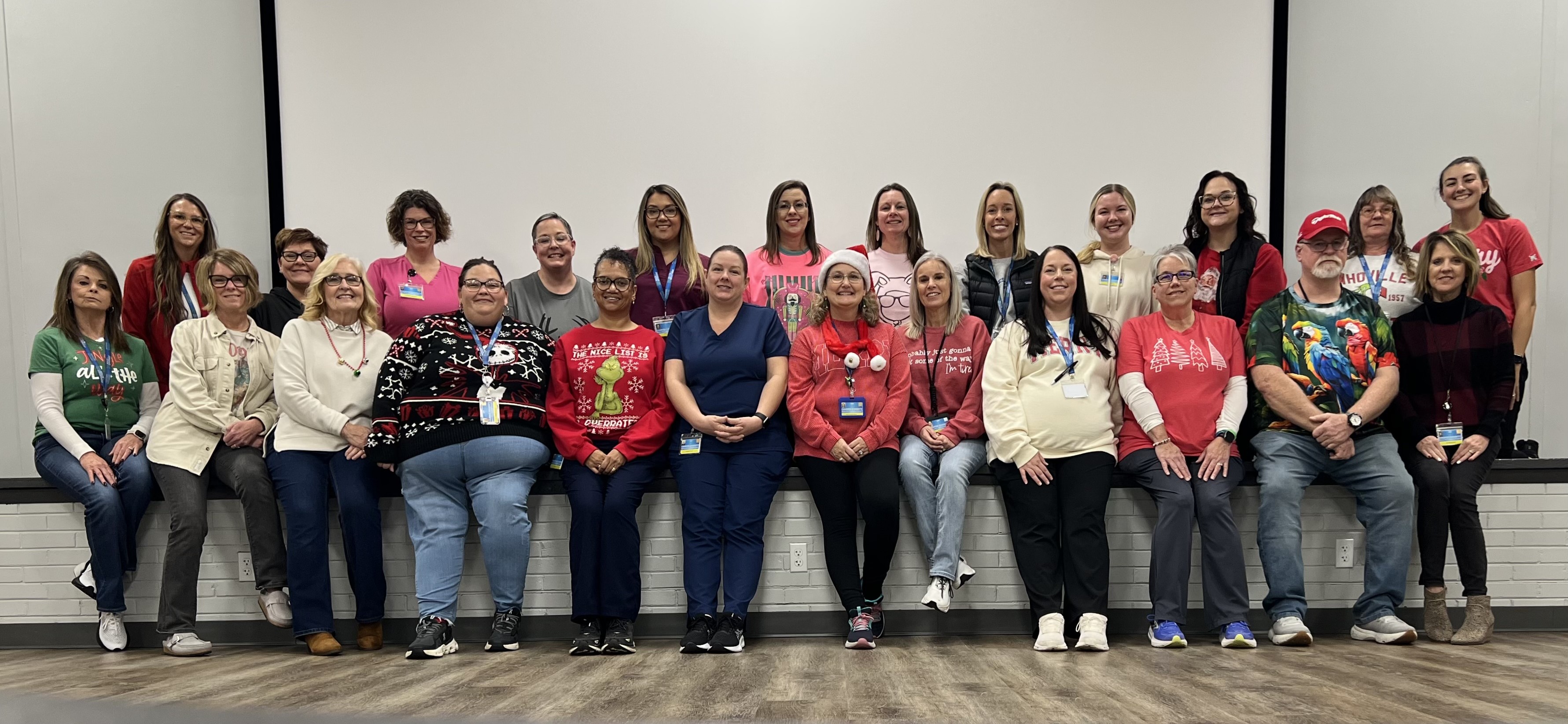 A group picture of the staff at Graves County Health Department. 