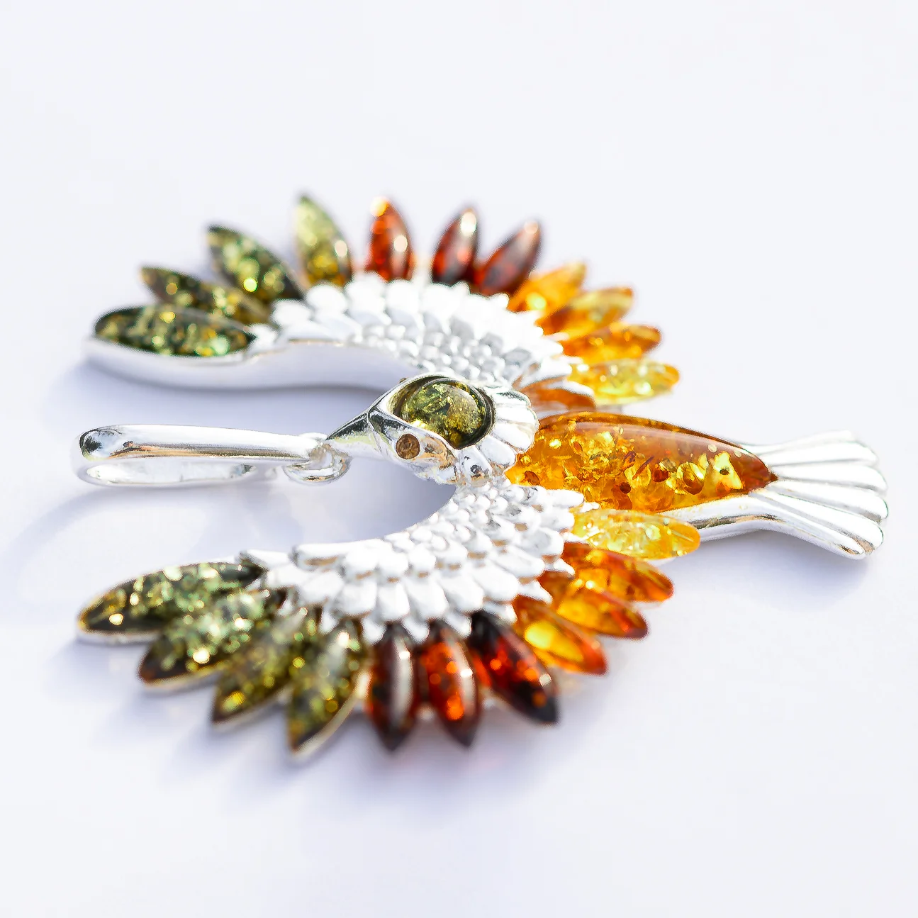 Crystal Vintage Collana Girocollo Con Pendente Fenice In Cristallo E Zirconi – Boho Chic, Regolabile, Per Donne