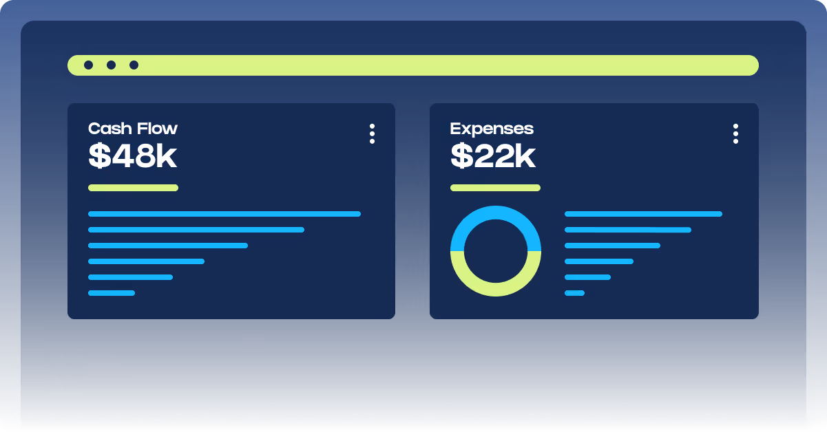 Cashflow dashboard