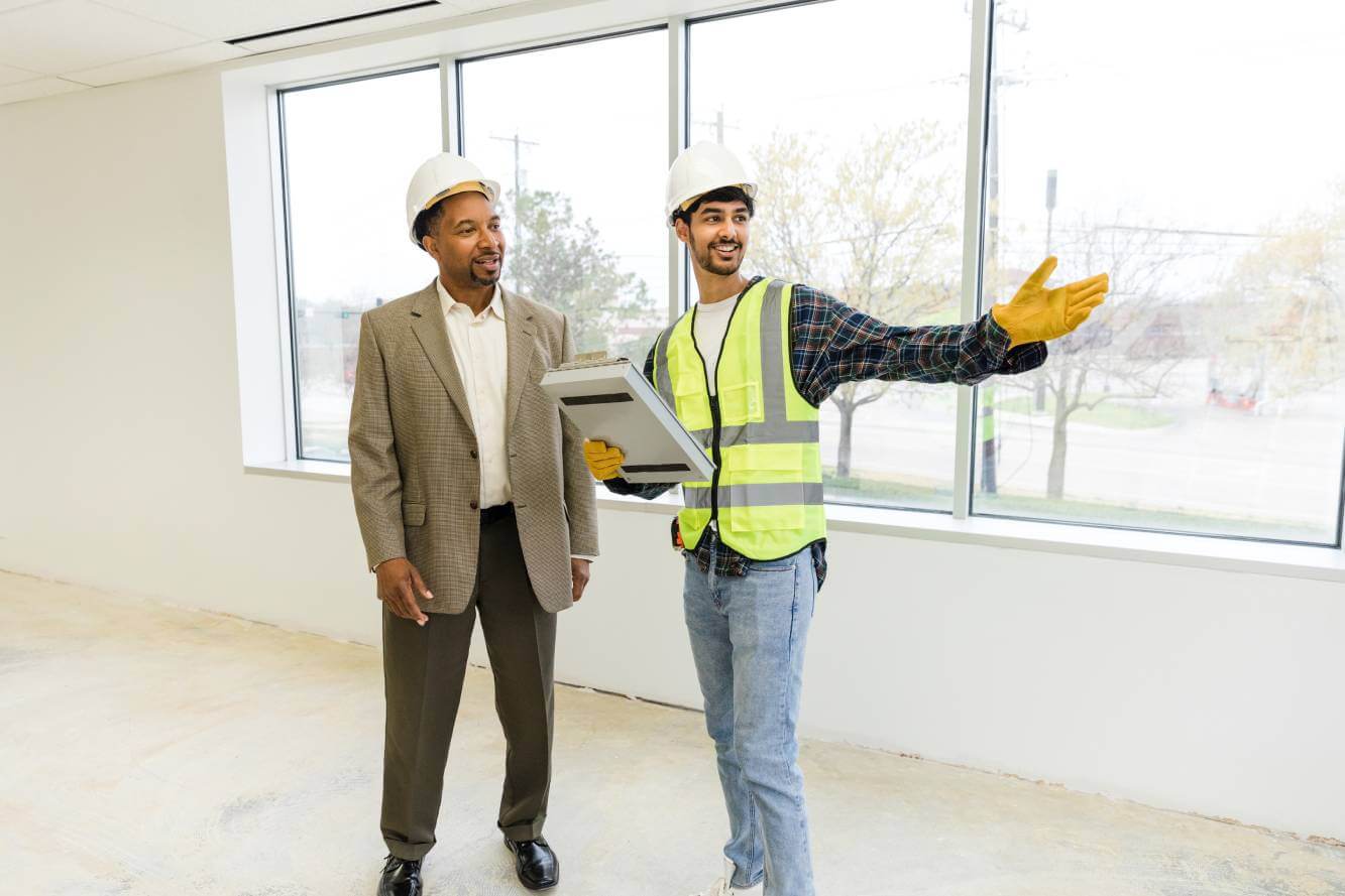 independent contractor employee showing business owner work completed