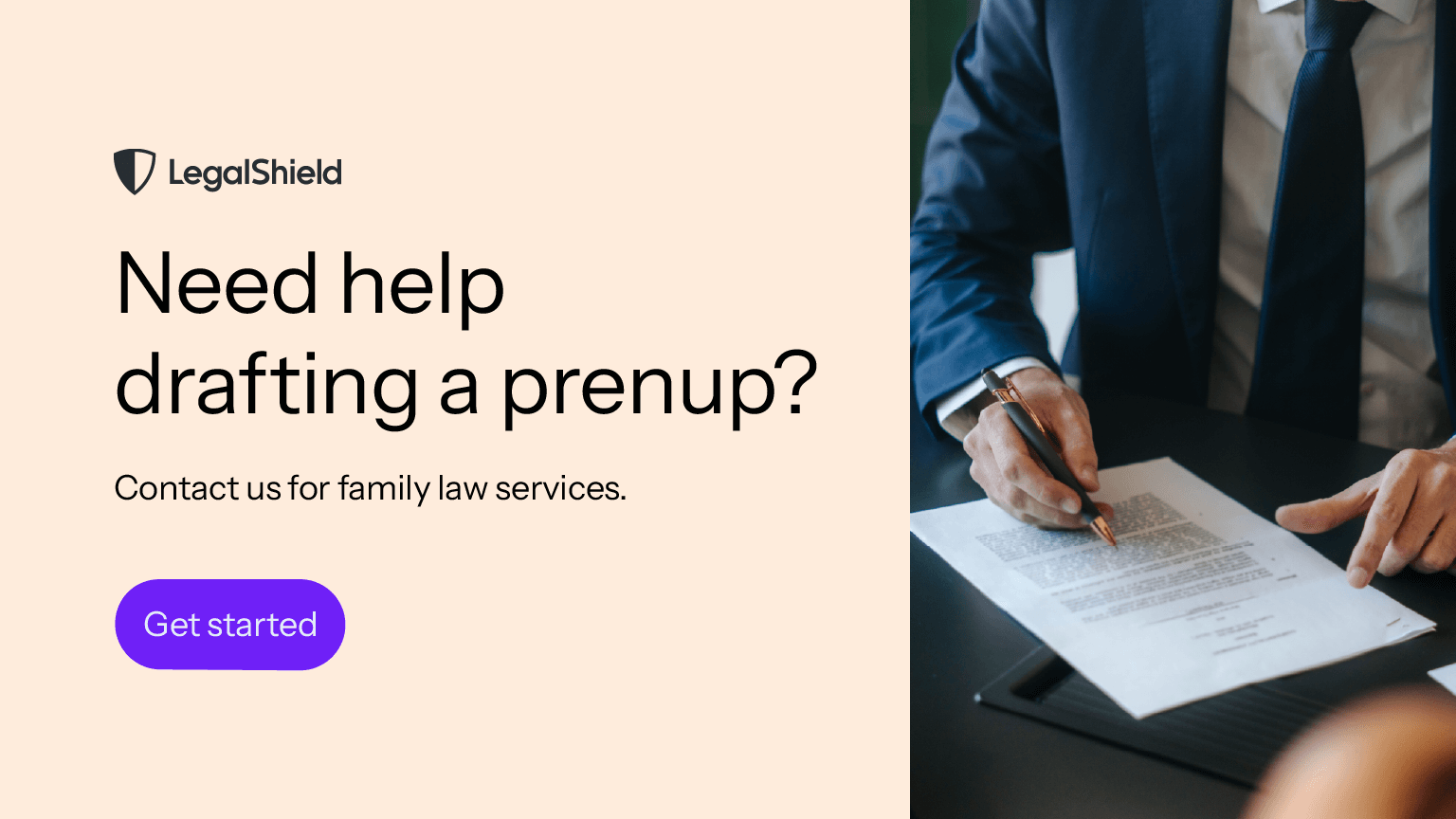 Need help drafting a prenup? Contact us for family law services.