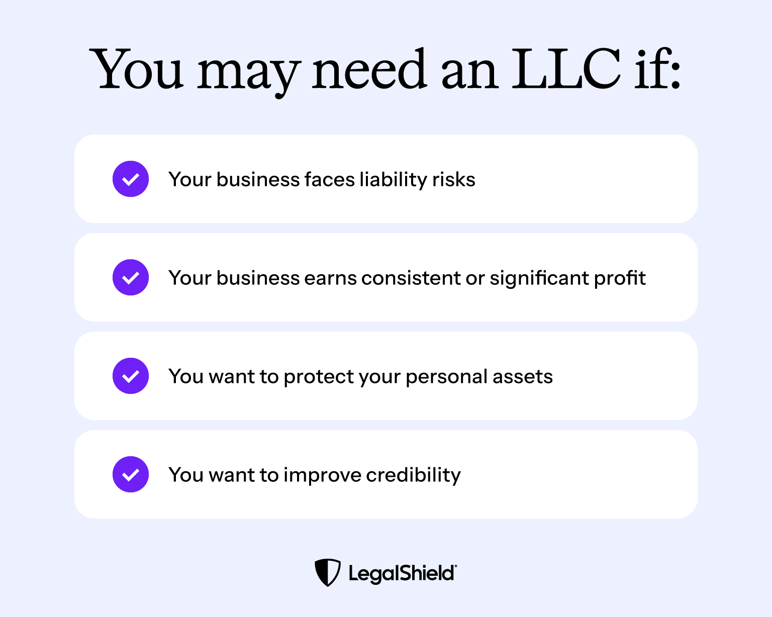 Reasons you may need to create an LLC