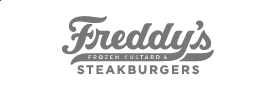 Freddy's Frozen Custard & Steakburgers logo.