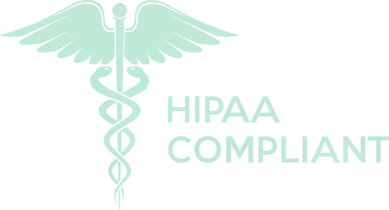 A logo for HIPAA Compliance.