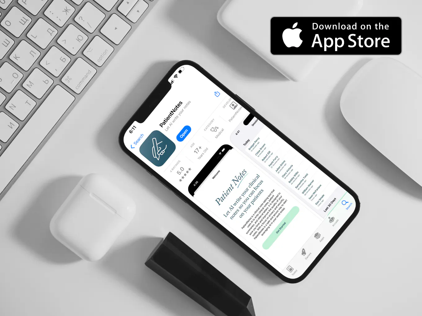 PatientNotes iOS App now available for iPhone and iPad