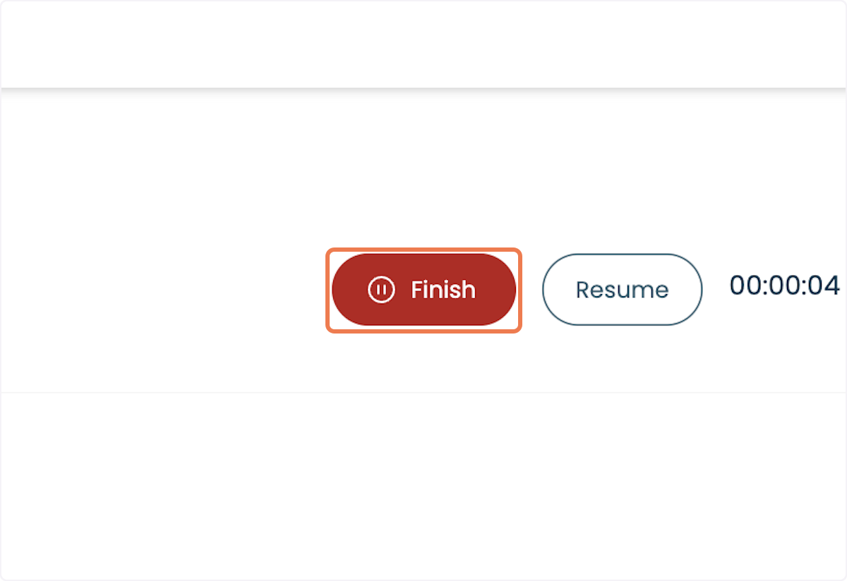 Click on Finish.
