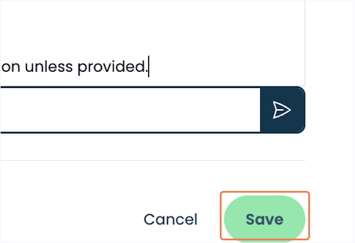 Click on Save