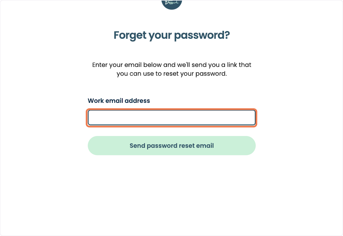 Enter your Work email address