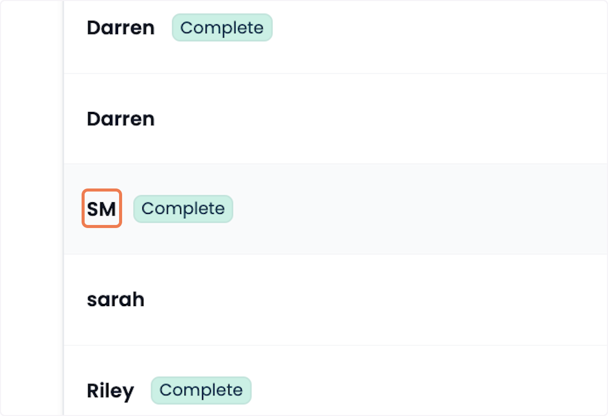 Click on the session name you would like to find a transcript from.