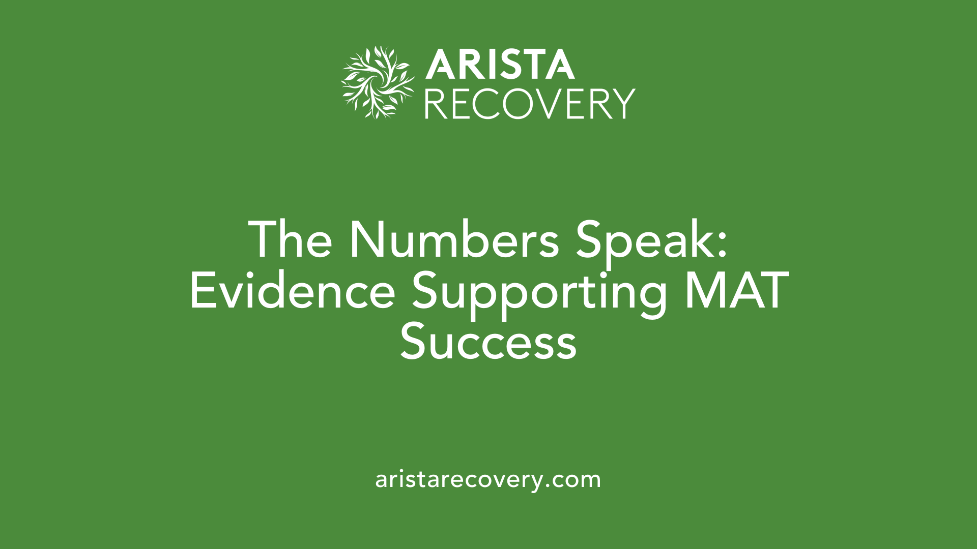 The Numbers Speak: Evidence Supporting MAT Success