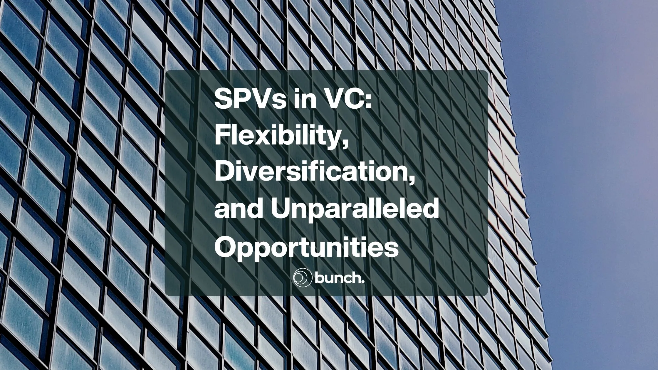 SPVs in VC: Flexibility, Diversification, and Unparalleled Opportunities
