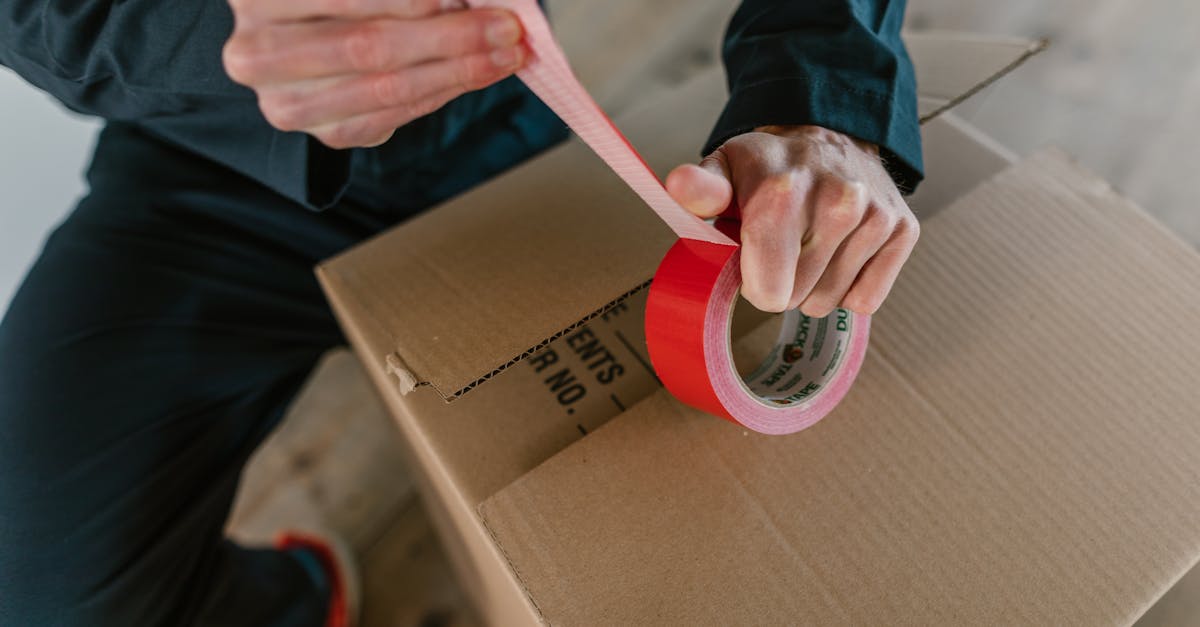 box and tape