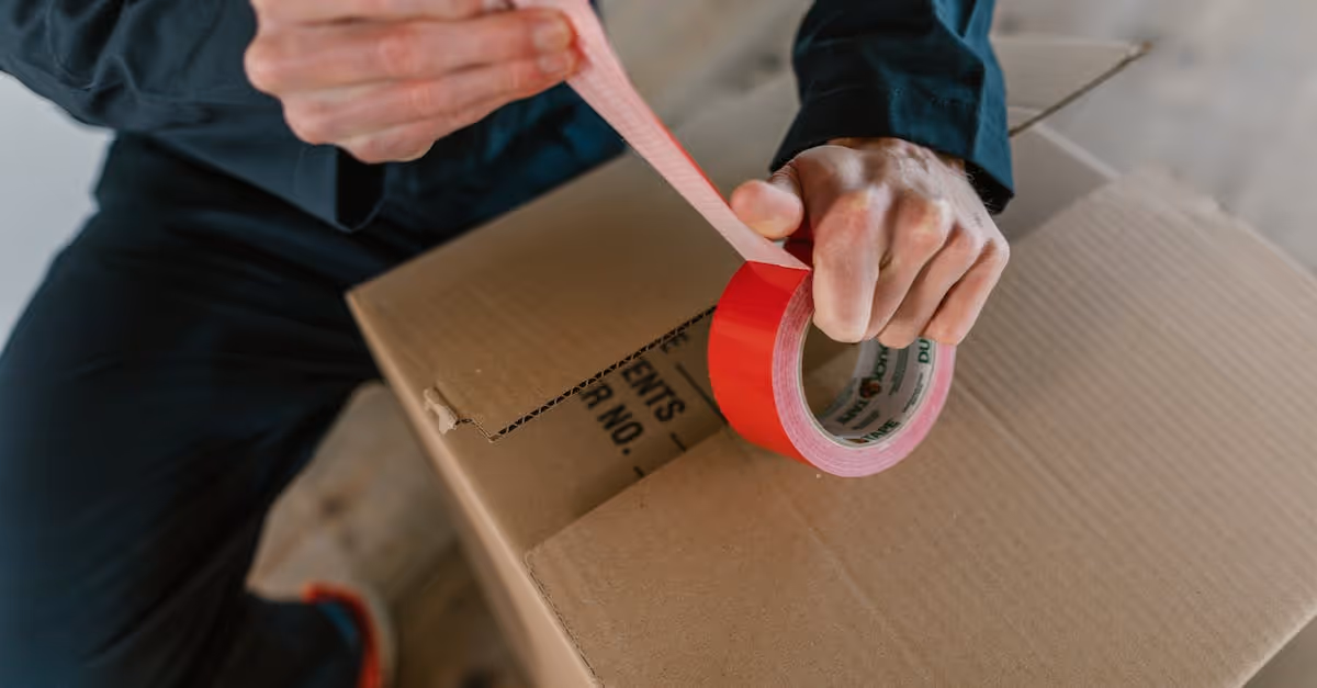 box and tape
