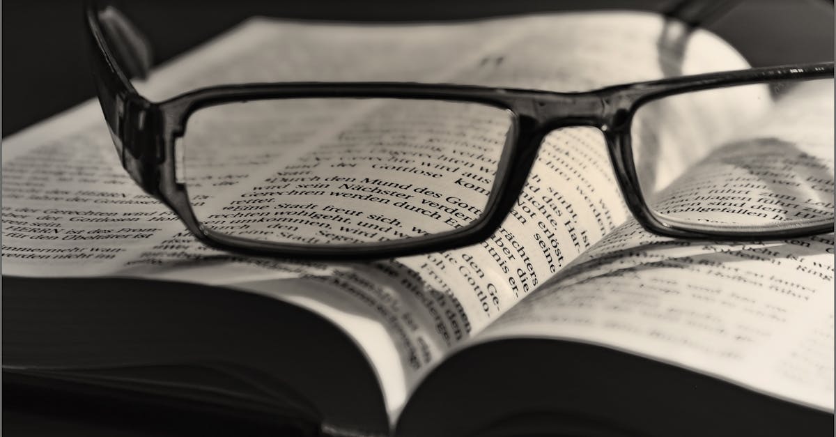glasses and newspaper