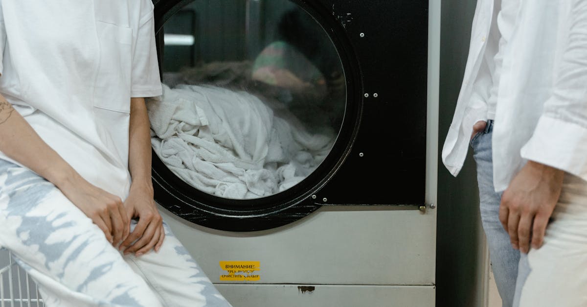 clothes being washed