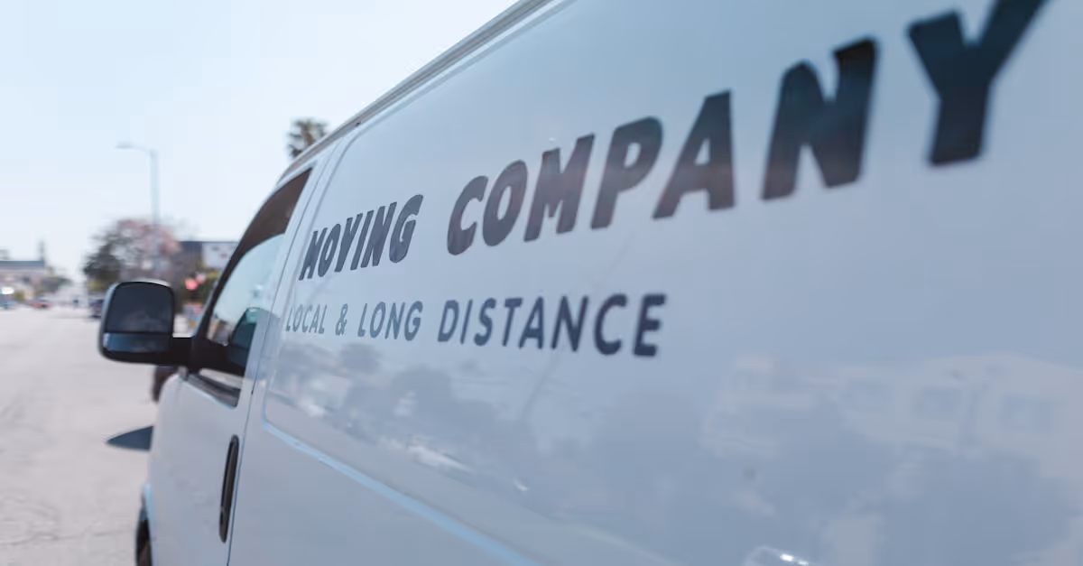 moving van