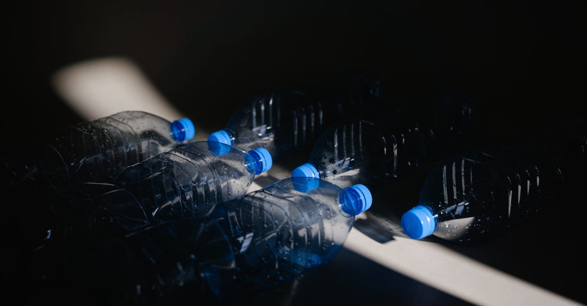 plastic bottles